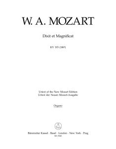 Dixit et Magnificat in C major (K.193) (Violin II)