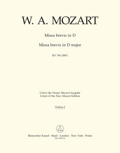 Missa brevis in D major (K.194) (Violin I)