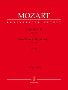 Symphony No.33 in B-flat major (K.319) (Full Score)