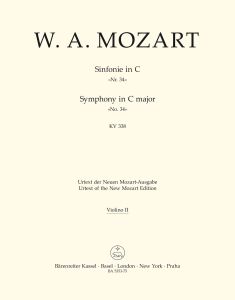 Symphony No.34 in C major (K.338) (Violin II)