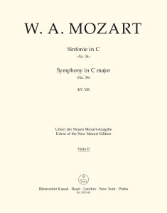Symphony No.34 in C major (K.338) (Viola II)
