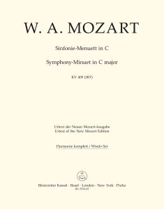 Symphony Minuet in C major (K.409) (Wind Set)