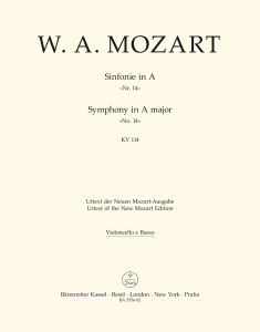 Symphony No.14 in A major (K.114) (Cello/Bass)