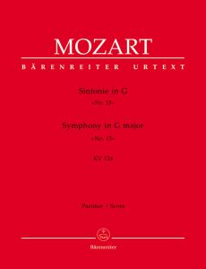 Symphony No.15 in G major (K.124) (Full Score)