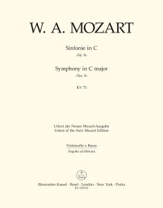 Symphony No.9 in C major (K.73) (Cello/Bass)