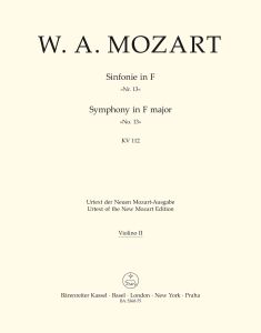 Symphony No.13 in F major (K.112) (Violin II)