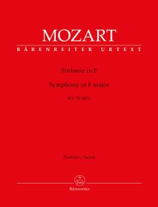 Symphony in F major (K.76) (Full Score)
