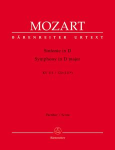 Symphony in D major (K.111/120) (Full Score)