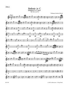 Symphony in C major (K.96) (Wind Set)