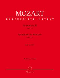 Symphony No.11 in D major (K.84) (Full Score)