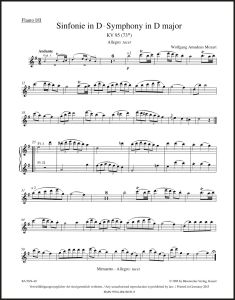 Symphony in D major (K.95) (Wind Set)