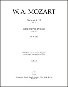 Symphony in D major (K.95) (Violin II)