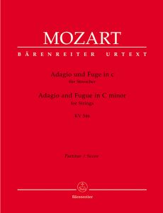 Adagio and Fugue for Strings in C minor (K.546) (Score & Parts)