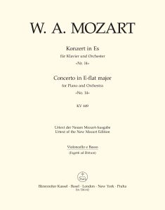 Concerto for Piano No.14 in E-flat major (K.449) (Cello/Bass)