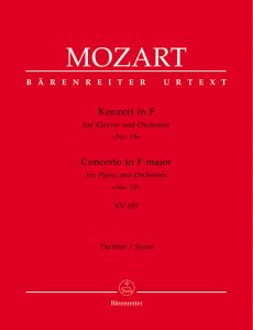 Concerto for Piano No.19 in F major (K.459) (Full Score)