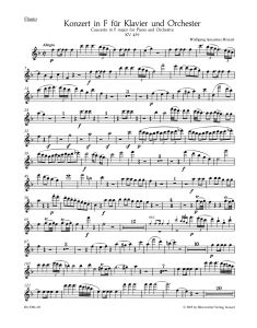 Concerto for Piano No.19 in F major (K.459) (Wind Set)