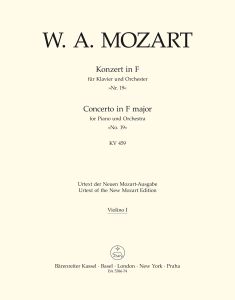 Concerto for Piano No.19 in F major (K.459) (Violin I)