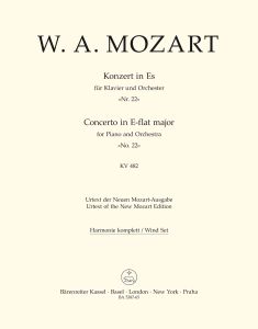 Concerto for Piano No.22 in E-flat major (K.482) (Wind Set)