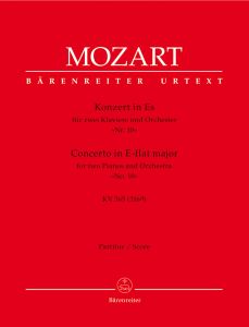 Concerto for two Pianos No.10 in E-flat major (K.365) (Full Score)