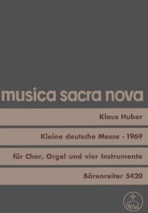 Kleine deutsche Messe (Missa brevissima)
