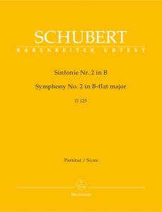 Symphony No.2 in B-flat major D 125 (Full Score)