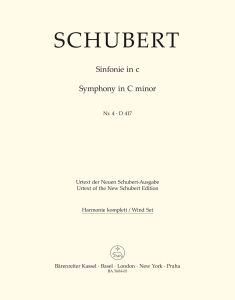 Symphony No.4 in C minor D 417 (Tragic) (Wind Set)
