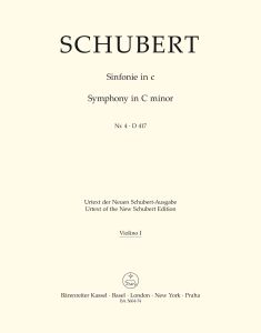 Symphony No.4 in C minor D 417 (Tragic) (Violin I)