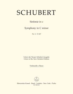 Symphony No.4 in C minor D 417 (Tragic) (Cello/Bass)