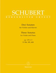 Three Sonatas (Sonatinas) Op.137 for Violin & Piano