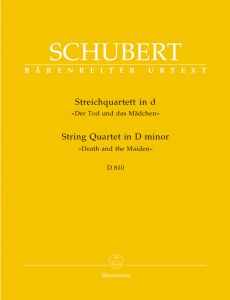 String Quartet in D minor D 810 (Death and the Maiden)