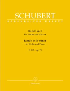 Rondo in B minor Op.70 D 895 for Violin & Piano
