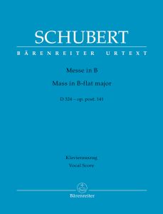 Mass in B-flat major Op.post.141 D 324 (Vocal Score)