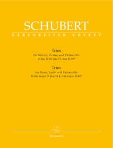 Trios for Piano, Violin & Violoncello in B-flat major D 28 and E-flat-major D 897 Op.post.148