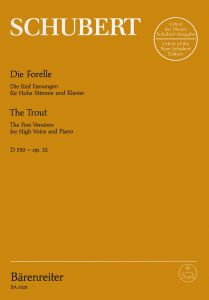 Die Forelle (The Trout), Op.32 D 550 for Soprano and Piano