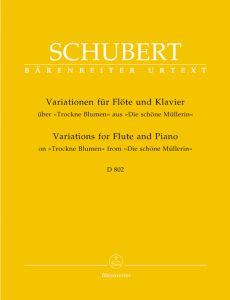 Variations on "Trockne Blumen" for Flute and Piano Op.post.160 D 802