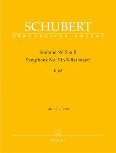 Symphony No.5 in B-flat major D 485 (Full Score)