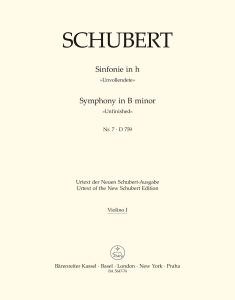 Symphony No.7 in B minor D 759 (Unfinished) (Violin I)