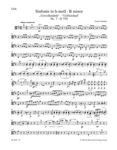 Symphony No.7 in B minor D 759 (Unfinished) (Viola)