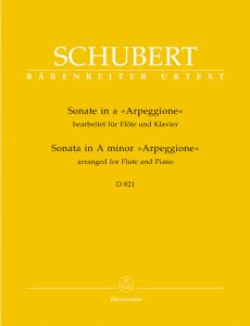 Sonata in A minor D 821 "Arpeggione" arranged for Flute & Piano