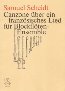 Canzona on a French Song (Score & Parts)