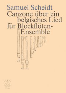 Canzona on a Belgian Song (Score & Parts)