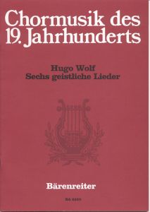 Six Sacred SongsVocal Score