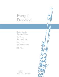 Six Duets for Two Flutes Op.75/2 (2 Flute Parts)