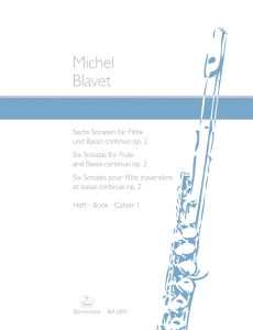 Sonatas for Flute and Basso Continuo Op.2/1-3