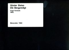 Die Bergpredigt for Organ
