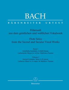 Flute Solos from the Sacred and Secular Vocal Works Volume 1