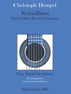 Kristallines. Three Pieces for two Guitars (Performance Score)