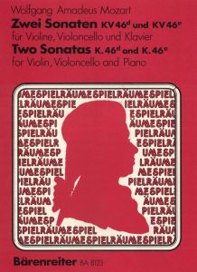 Two Sonatas for Violin, Violoncello & Piano (K.46d, K.46e) (Score & Parts)