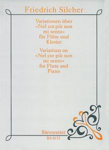 Variations on Nel cor più non mi sento (Flute and Piano)
