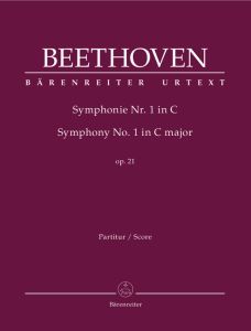 Symphony No.1 in C major Op.21 (Full Score, paperback)
